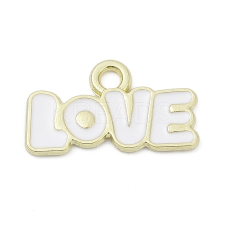 Valentine's Day Alloy Enamel Pandants PALLOY-V001-06F-1