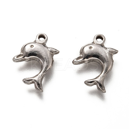 Non-Tarnish 201 Stainless Steel Pendants X-STAS-H125-42P-1
