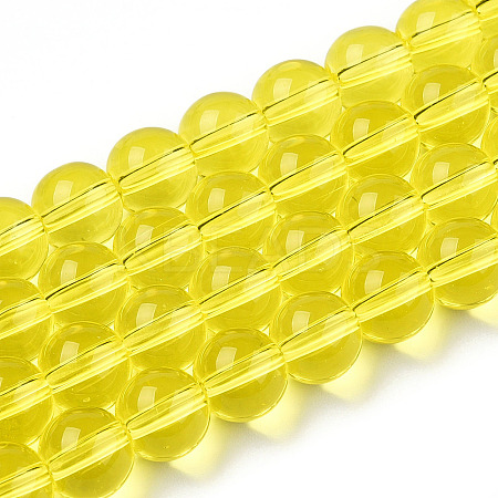 Transparent Glass Beads Strands LS-GLAA-T032-T8mm-12-1