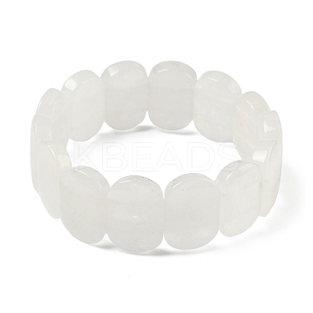Natural Quartz Crystal Beads Stretch Bracelets for Women Men BJEW-I323-02Y-1