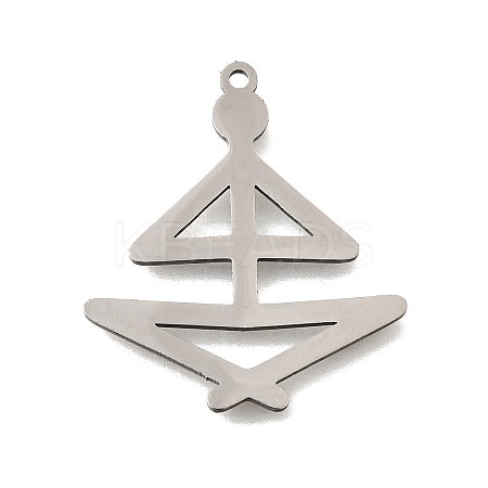 201 Stainless Steel Pendants LS-STAS-S176-17P-1