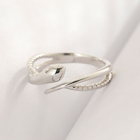 Snake Brass Cuff Open Rings for Women FS-WGB23C0-02-1