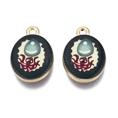 Printed Alloy Pendants PALLOY-SZC0008-05S-1