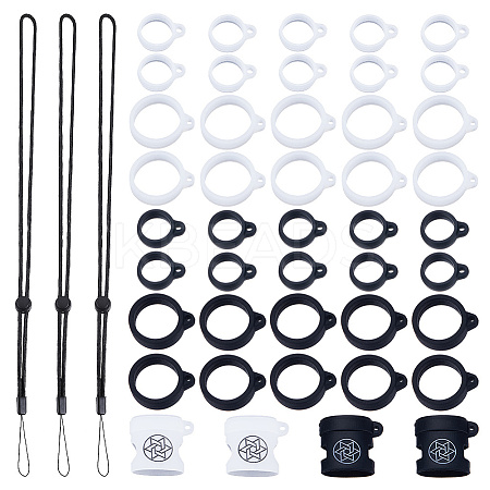Adjustable Polyester Neck Lanyard AJEW-CP0007-02-1