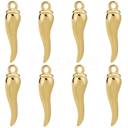 8Pcs Rack Plating Brass Pendants KK-BBC0016-42-1