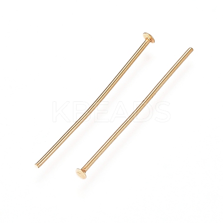 304 Stainless Steel Flat Head Pins X-STAS-I314-C04-G-1