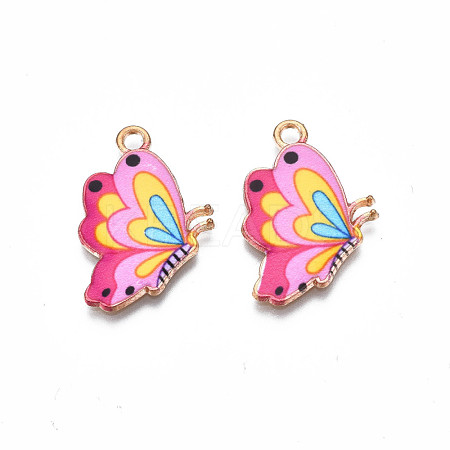 Printed Alloy Pendants PALLOY-N168-003H-1
