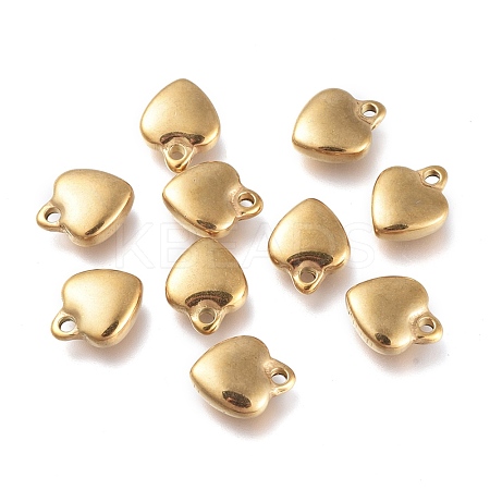 PVD Vacuum Plating 304 Stainless Steel Charms STAS-G236-01G-B-1