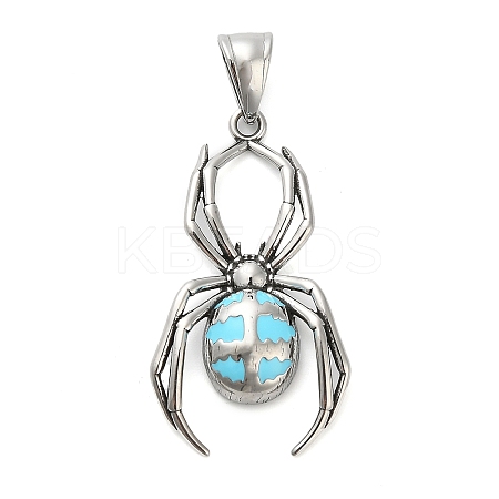316 Surgical Stainless Steel Pendants STAS-A123-03AS-01-1