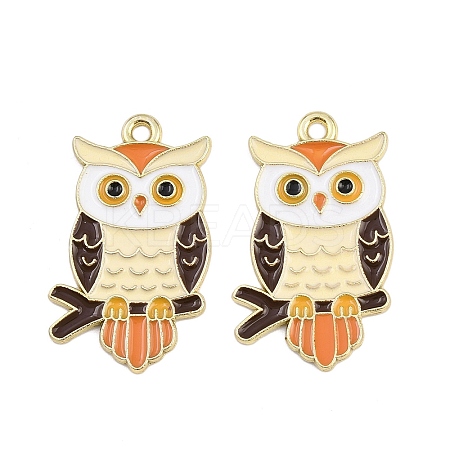 Thanksgiving Theme Alloy Enamel Pendants LS-FIND-I065-04A-G-1