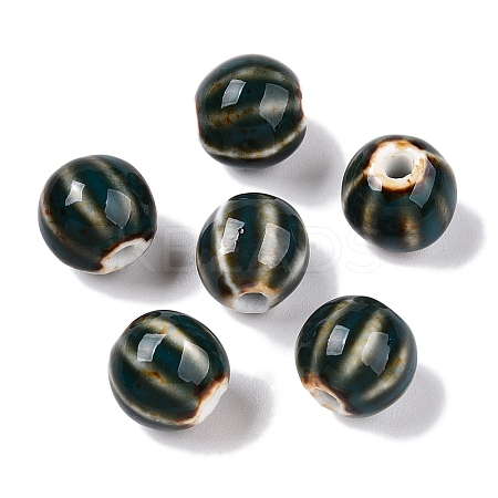 Handmade Porcelain Beads X-PORC-S498-24H-1