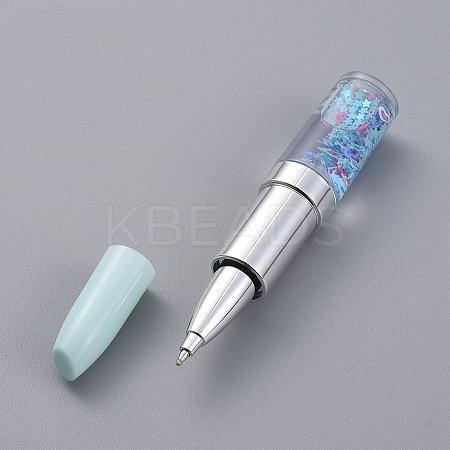 Plastic Gel Pens AJEW-WH0105-85D-1