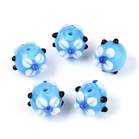 Handmade Lampwork Beads LAMP-ZX003-14-02-1
