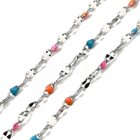 304 Stainless Steel Dapped Chains CHS-H036-01P-04-1