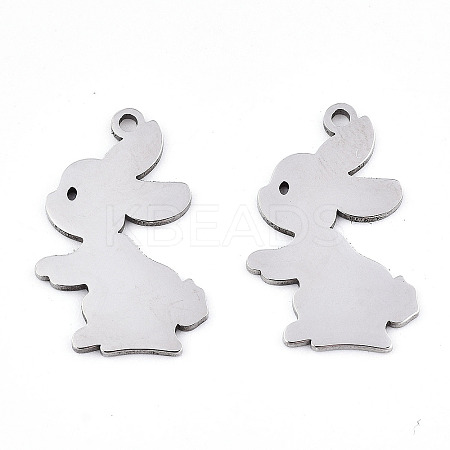 Non-Tarnish 201 Stainless Steel Pendants X-STAS-S081-005-1