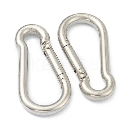 Tarnish Resistant 304 Stainless Steel Camouflage Design Rock Climbing Carabiners X-STAS-B012-01P-1