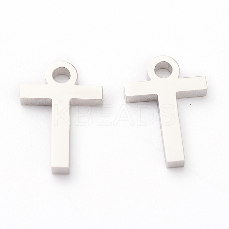 Non-Tarnish 304 Stainless Steel Charms STAS-G244-01T-1