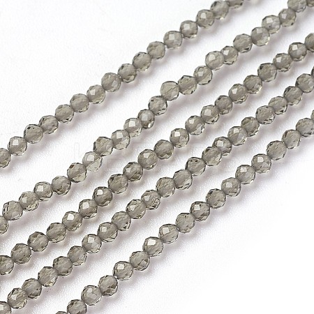 Transparent Glass Beads Strands GLAA-F094-A05-1