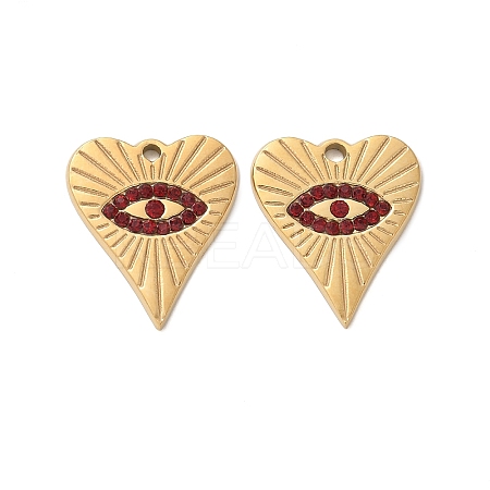 304 Stainless Steel Pendants STAS-L022-109G-03-1