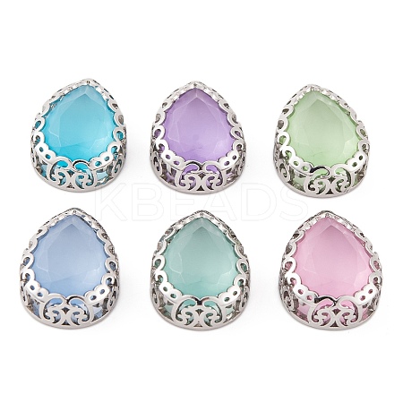 Teardrop Sew on Rhinestone GLAA-K069-07P-1