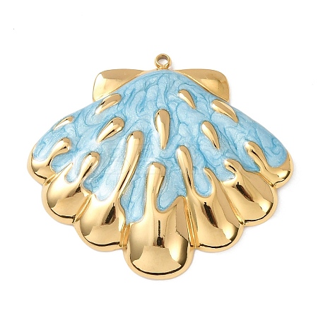 Ocean 304 Stainless Steel Pendants STAS-K329-14A-G-1