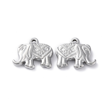 Non-Tarnish 304 Stainless Steel Pendants STAS-P324-20P-1