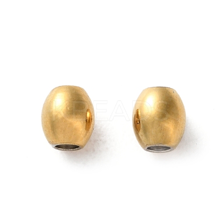 Ion Plating(IP) 304 Stainless Steel Beads STAS-C114-22B-G-1