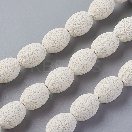 Natural Lava Rock Beads Strands G-F671-03B-01-1