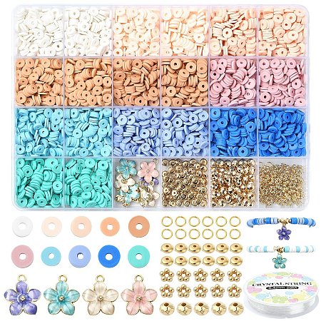 DIY Stretch Bracelet Jewelry Kits DIY-YW0011-88-1