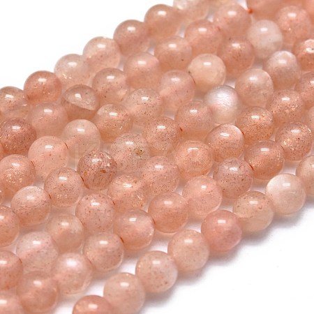 Natural Sunstone Beads Strands G-K305-23-C-1