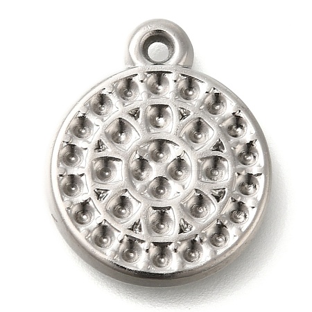 304 Stainless Steel Pendant Rhinestone Settings STAS-I310-21P-1