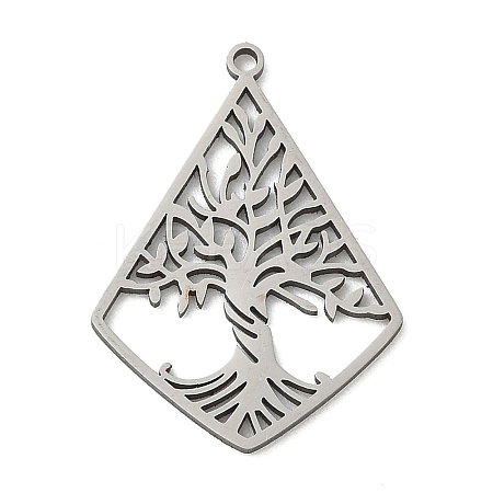 201 Stainless Steel Pendants LS-STAS-G366-06P-1