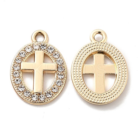 UV Plating Alloy Pendants ALRI-M020-14G-1