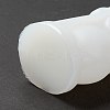 DIY Halloween Theme Skull-shaped Candle Making Silicone Statue Molds DIY-M033-01-3