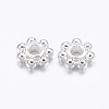 Tibetan Style Alloy Daisy Spacer Beads TIBEB-S039-047S-NR-2
