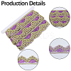 Sparkle Polyester Lace Ribbon SRIB-WH20020-049B-5