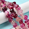 Natural Agate Beads Strands G-H295-B01-11-2