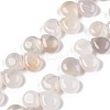 Natural White Agate Beads Strands G-T138-122-1