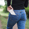 PU Imitation Leather Glasses Case AJEW-CA0004-27-5