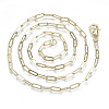 Brass Paperclip Chains X-MAK-S072-10B-KC-2