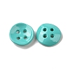 Spray painted Alloy Buttons PALLOY-K001-03-2
