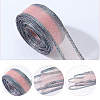 Sparkle Polyester & Metallic Mesh Ribbon for Bowknot Making OCOR-WH20007-19D-5