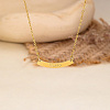 201 Stainless Steel Pendant Nacklaces AQ4914-3-2