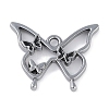 Rack Plating Alloy Enamel Pendants PALLOY-F018-15B-02-1