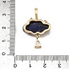 Natural Mixed Stone Carved Pendants GG-CBA5963-03-4