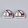Printed Opaque Resin Beads RESI-N043-09B-03-1