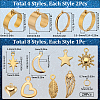 DIY Charm Cuff Ring Making Kit DIY-SC0023-58-2