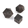 Natural Wood Polyhedral Dice Set WOOD-A027-01C-2
