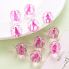 Transparent Acrylic Beads TACR-S154-19A-82-6