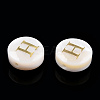 Natural Freshwater Shell Beads SHEL-N036-01H-3